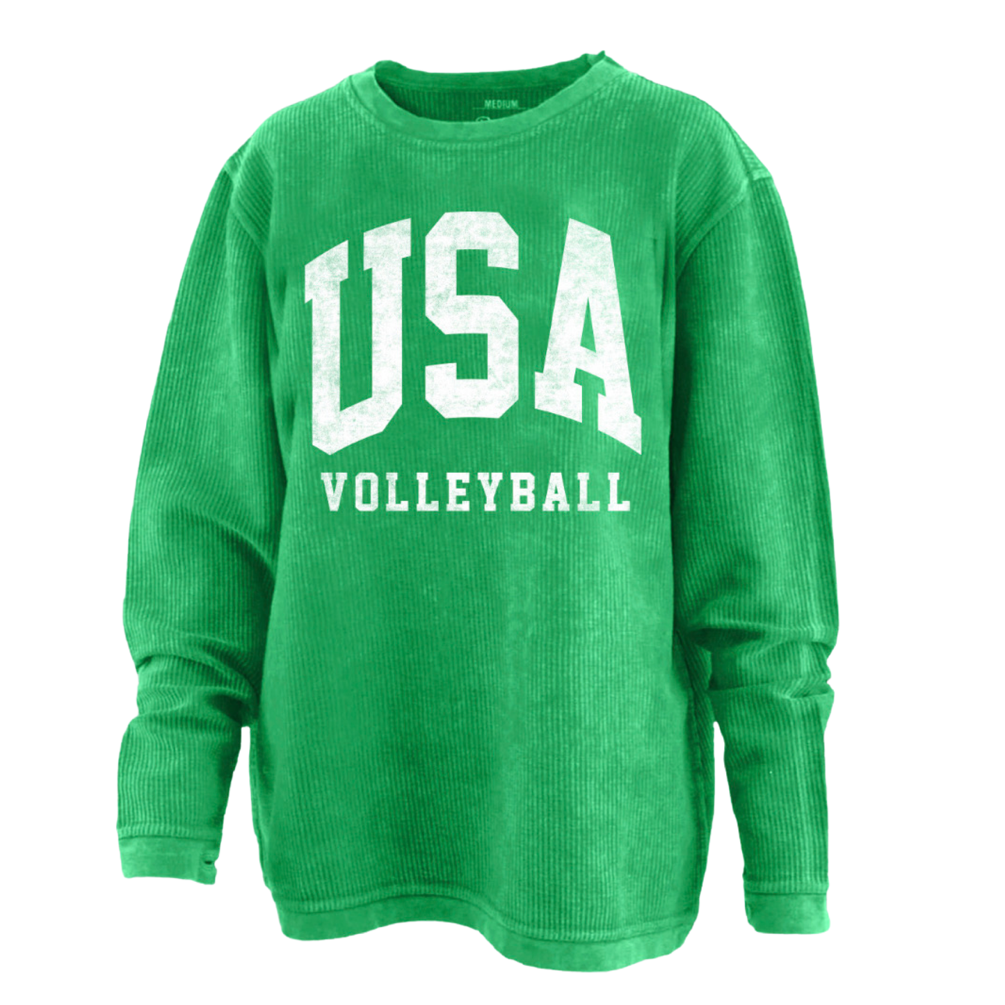 USA Volleyball Emerald Corded Crew