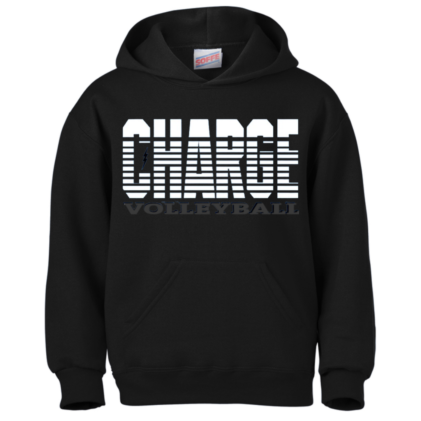 CHARGE Black Hoodie