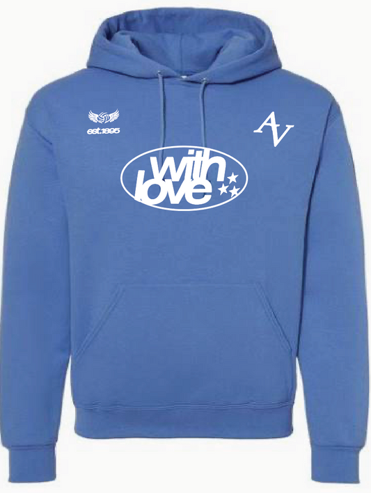 Volleyball With Love Bluish