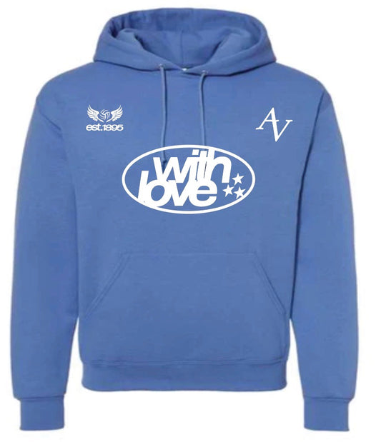 Volleyball With Love Bluish