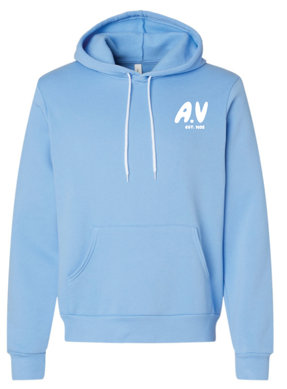 Baby Blue American Volleyball Hoodie