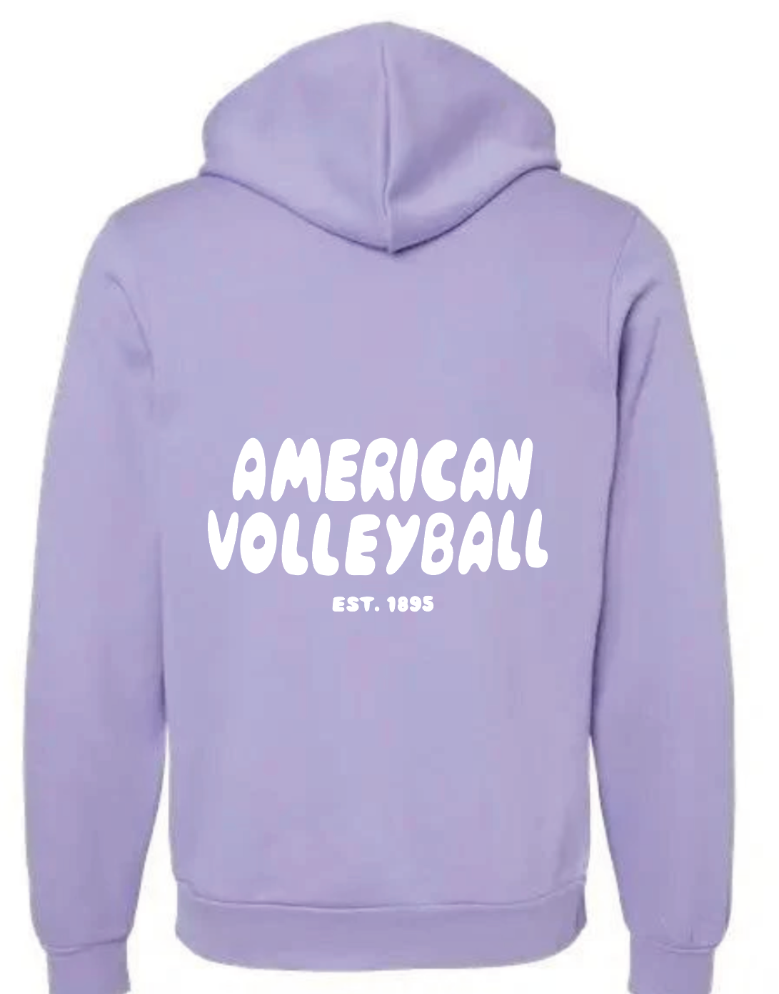 Lavender American Volleyball Hoodie