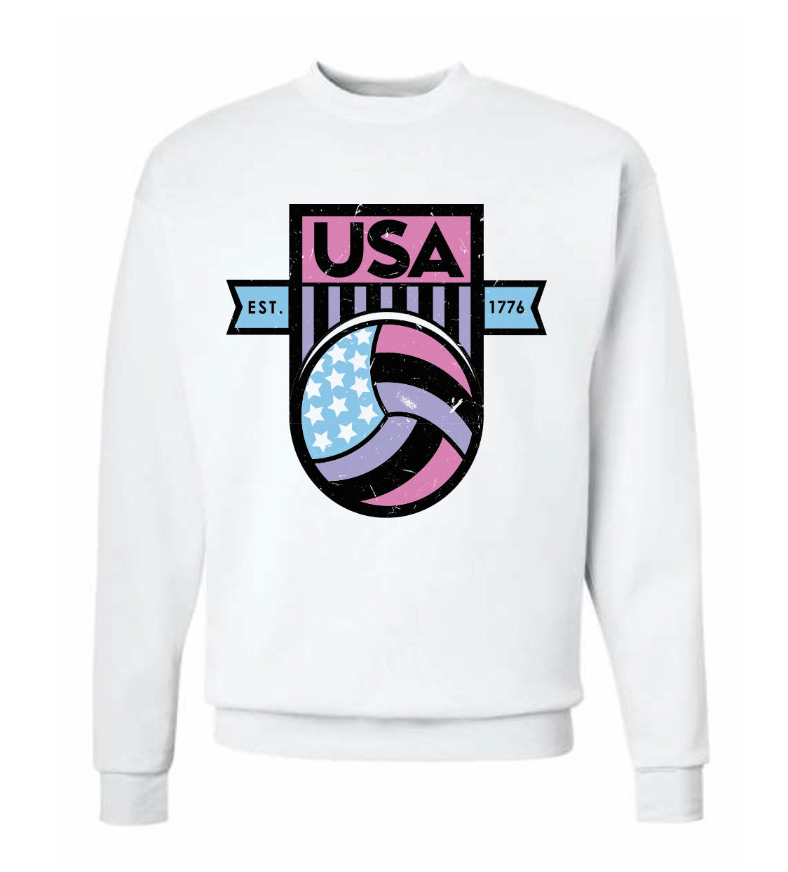 USA Volleyball Color Shield